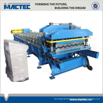 Ecological roof tile machine